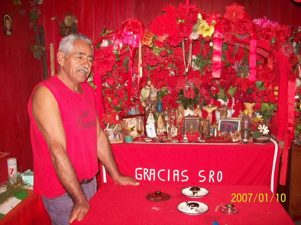 San la muerte, el santo prohibido.