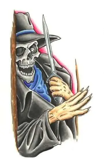 Tattoos de bufon, payasos, muerte, otros
