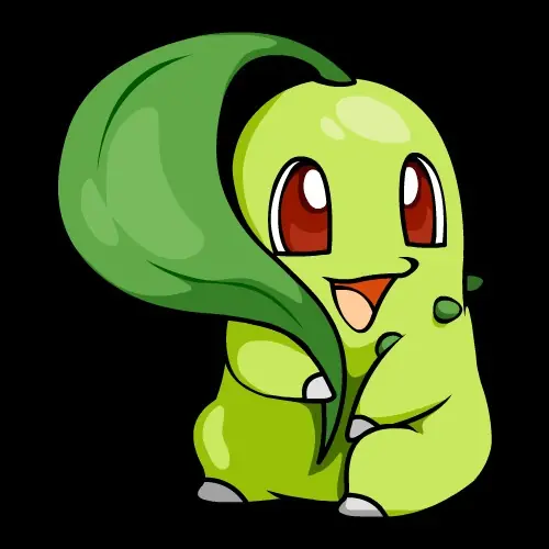 Dibujando a Bulbasor y a Chikorita