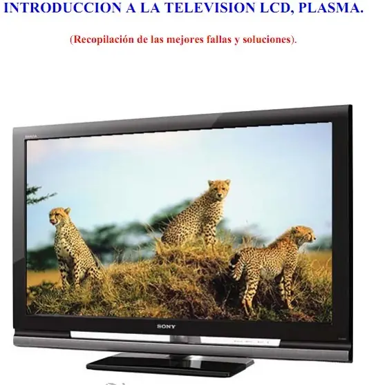 Repara LCD o Tv plasma tu mismo