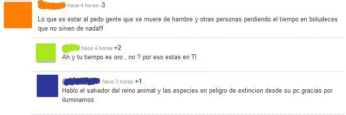 Comentarios en Taringa!