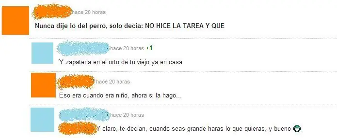 Comentarios en Taringa!