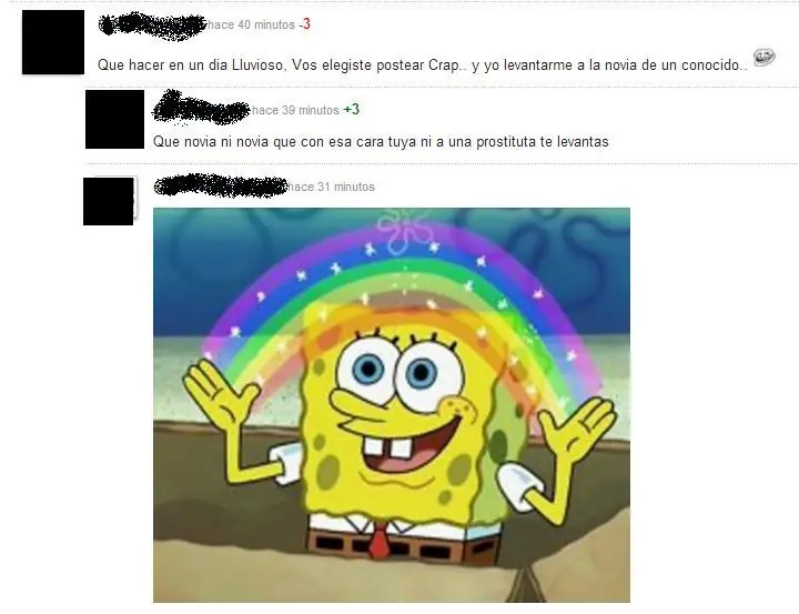 Comentarios en Taringa!