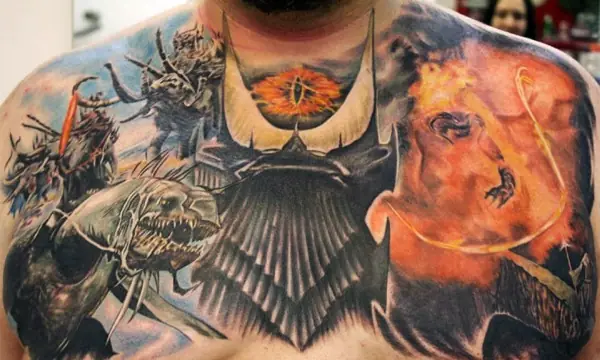 tatuajes de superhéroes, villanos y antagonistas