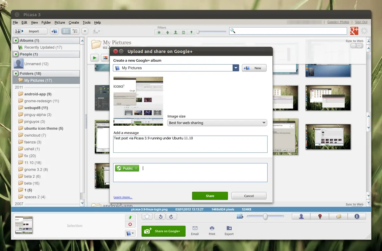 Instalar Picasa 3.9 en Ubuntu 11.10