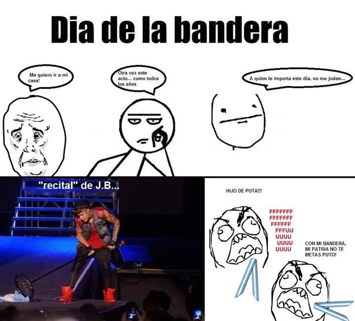 La verdad sobre Justin Bieber y la bandera argentina.