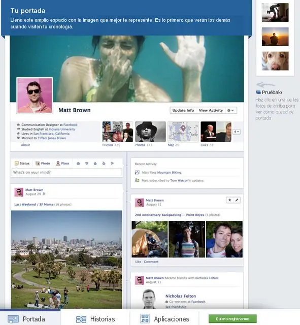 Como activar el nuevo Diseño Timeline de Facebook (oficial)