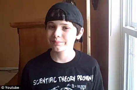 Niño genio de 12 años ha creado su teoria de la relativida