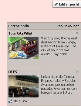 Elimina la publicidad de Facebook