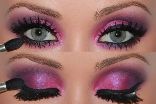 Hacer pequeños ojos parezcan más grandes