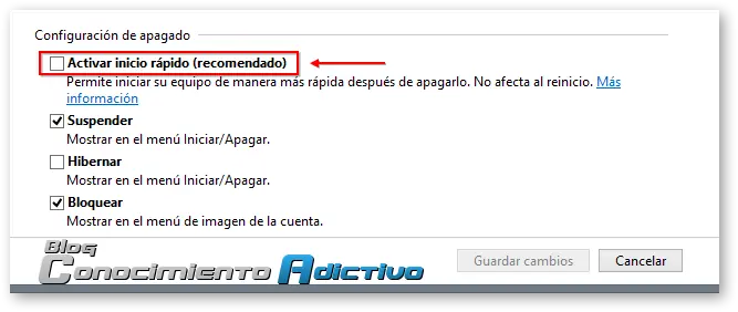 Encendido defectuoso