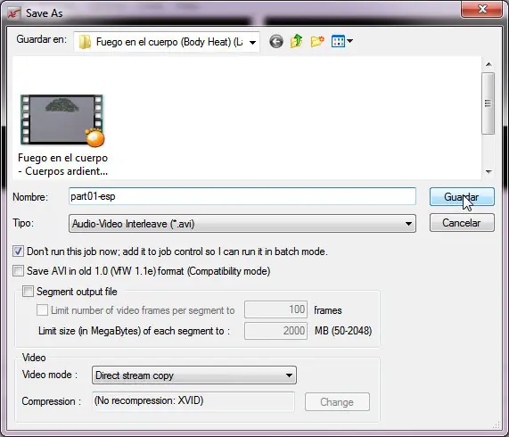unir videos dual