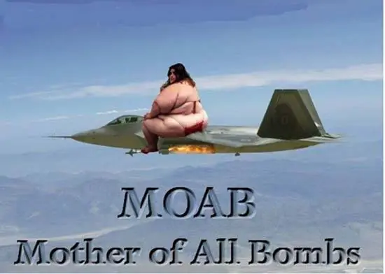 The Mother of all Bombs (MOAB)