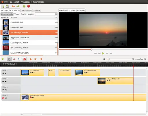 openshot 1.4