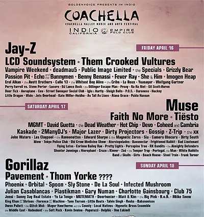 Babasónicos en el Festival Coachella
