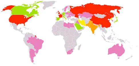Qué países tienen la bomba nuclear?