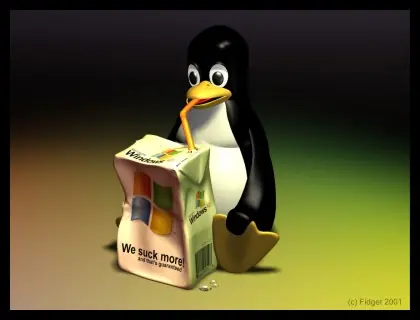 5 frases graciosas que microsoft dijo de linux