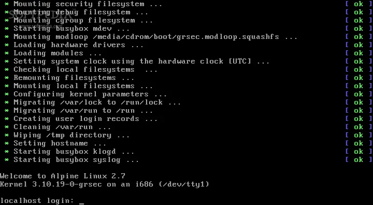 La distribución Alpine Linux 2.7.1 actualiza aplicaciones