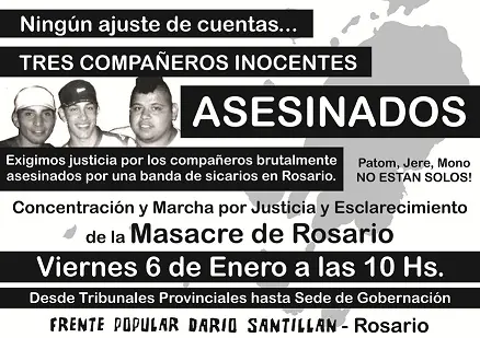 El FPDS convoca a una marcha para pedir justicia