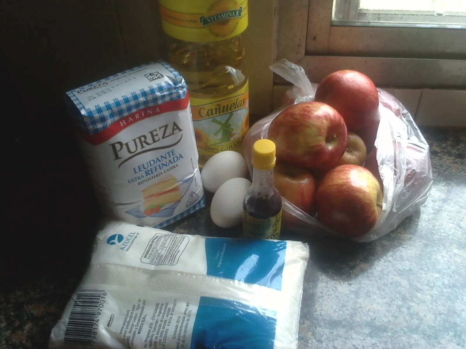 Torta de manzanas con caramelo :D
