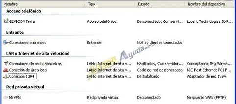 redes