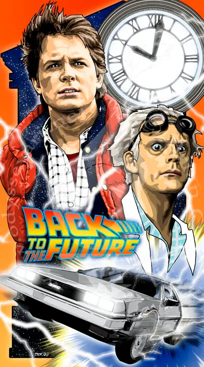Ilustraciones - Fan Made - Volver al Futuro