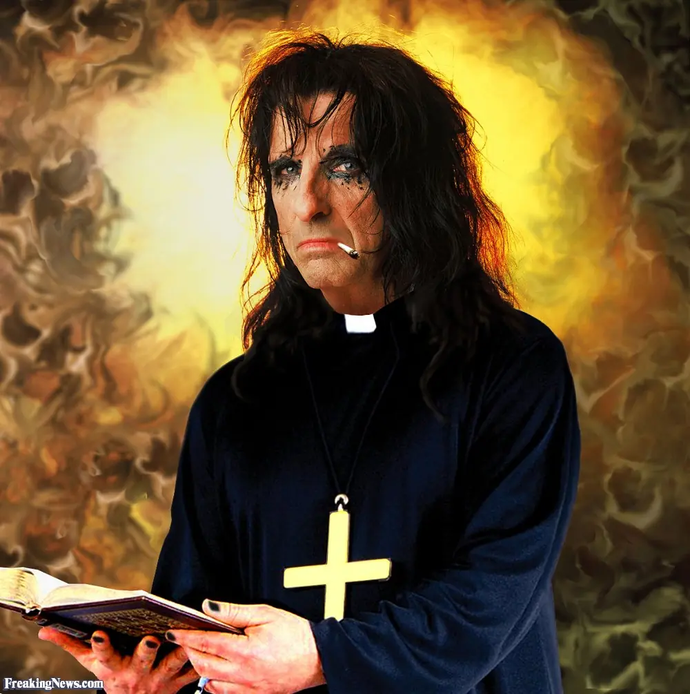 Acepte a Alice Cooper en su vida. Hello Hooray