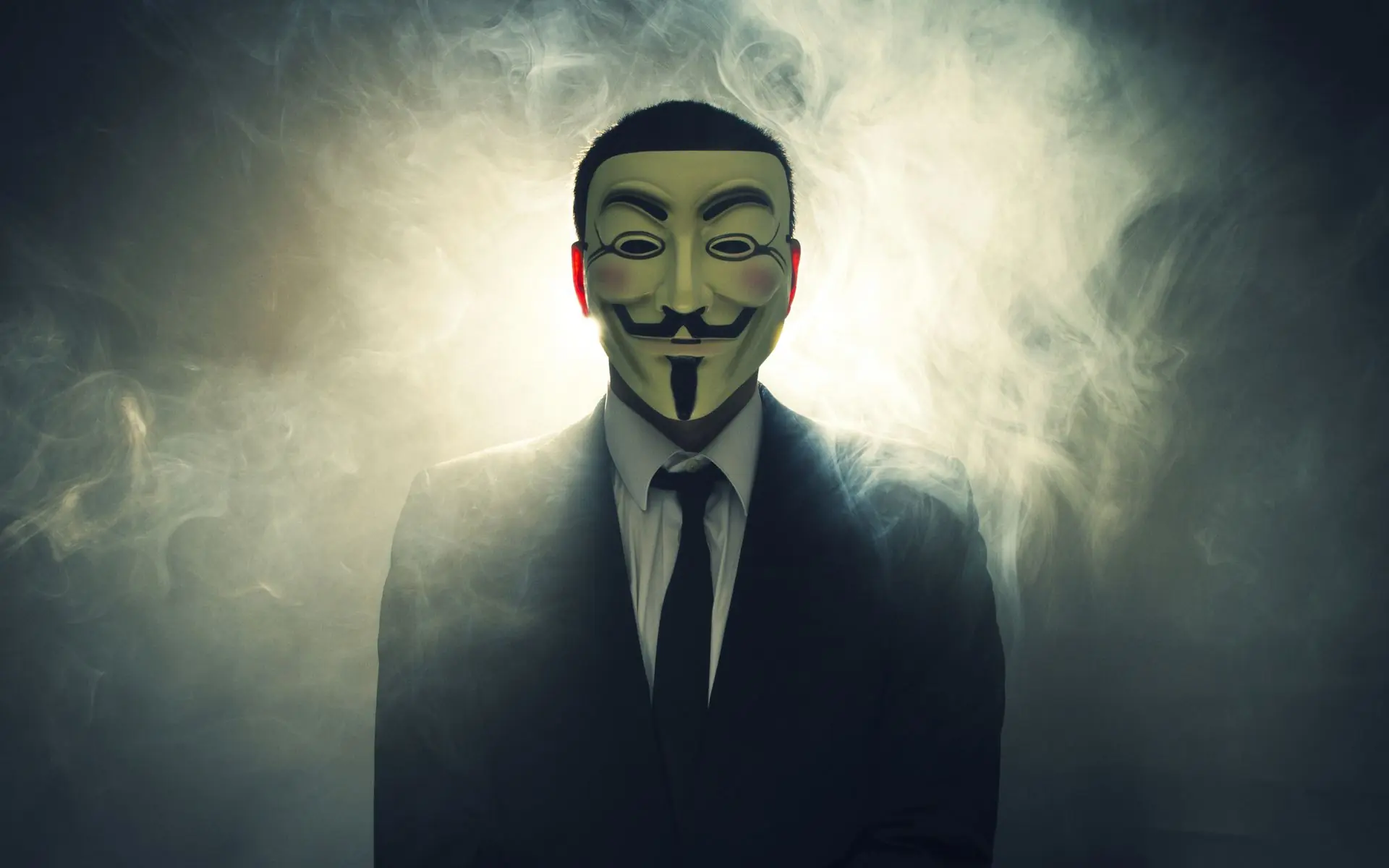 Como hacer la mascara de Anonymous
