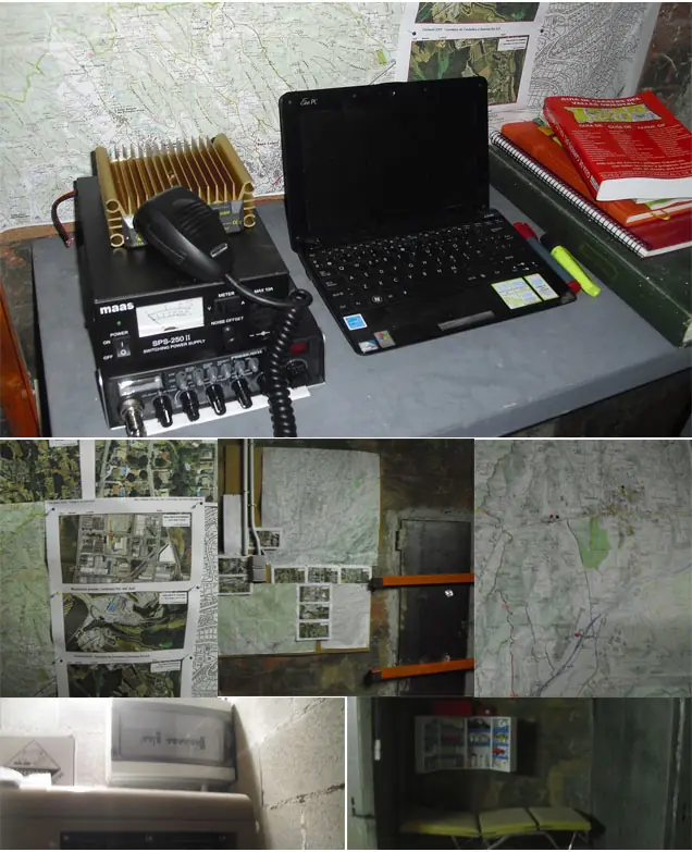 Un hombre construye un búnker antizombi