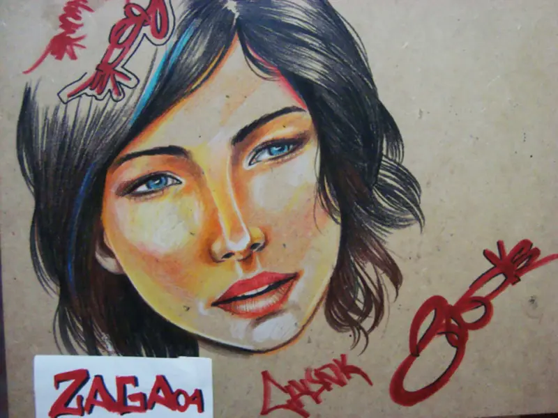 dibujo con color