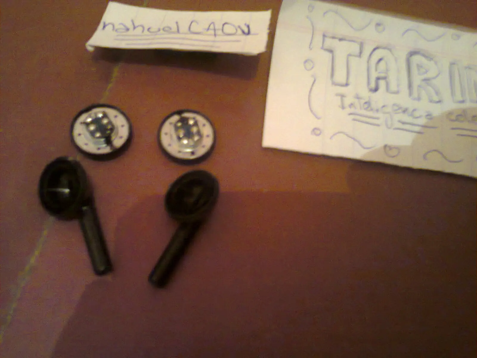 Me armé unos auriculares/audífonos y te los muestro!!!