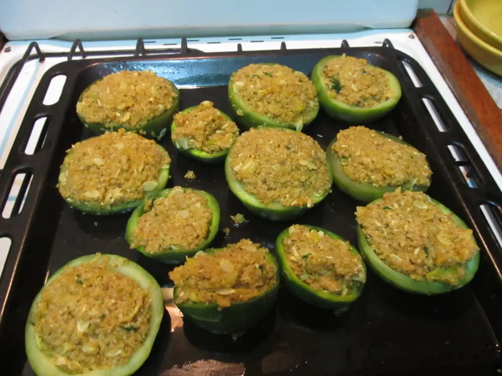 Zapallitos rellenos, super ricos