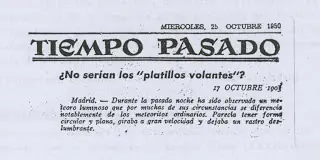 El "extraño" meteoro de 1903