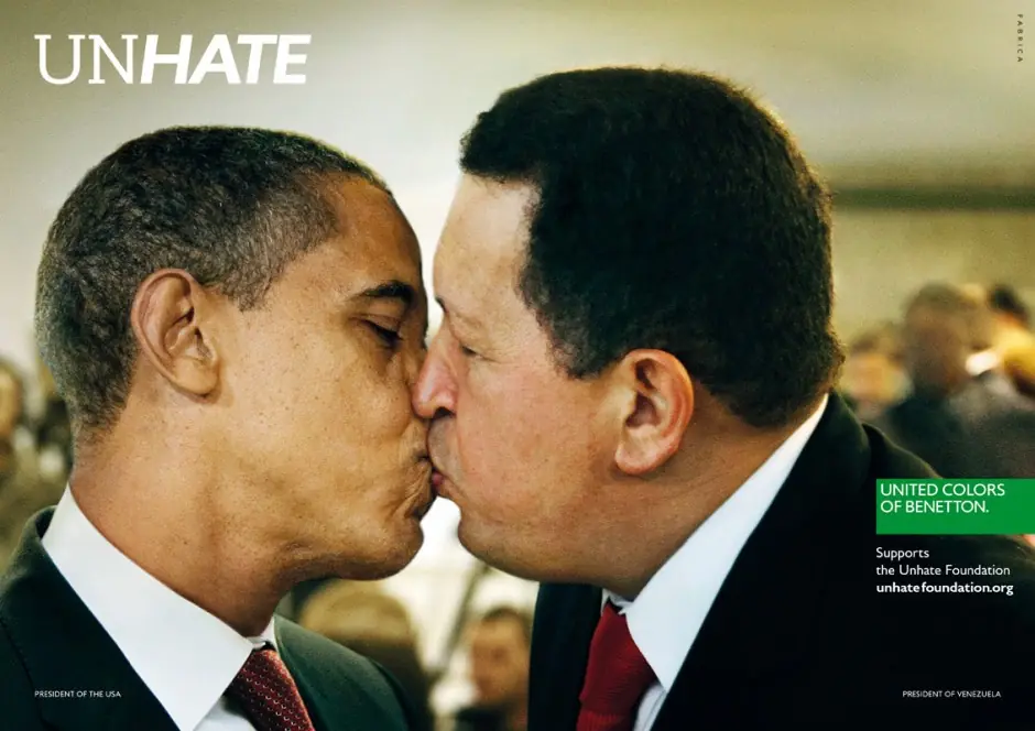 Campaña Beneton contra el odio global