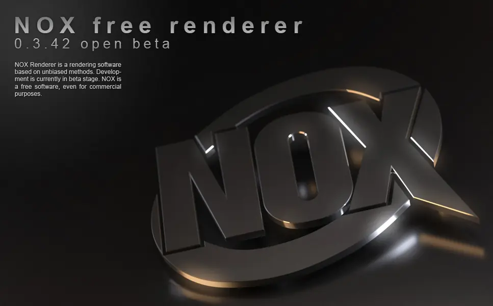 Nox - El renderizador 3D de Evermotion