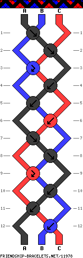 patrones para pulseras