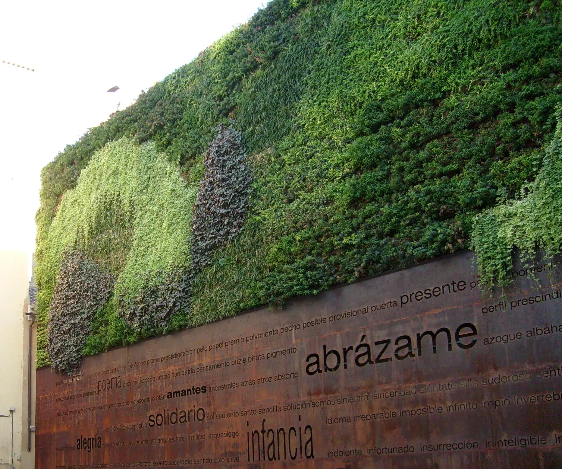 Jardín Vertical como Construir uno.