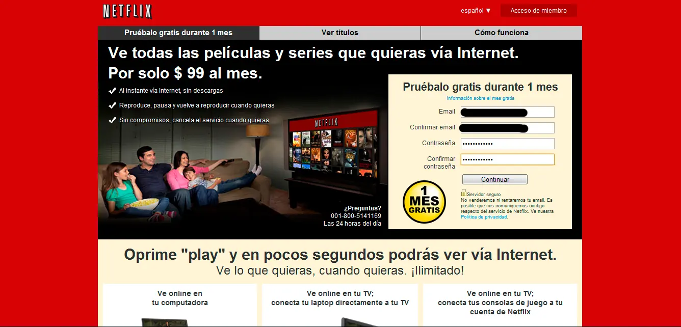 Queres crear una cuenta netflix free 1 mes? yo te explico!