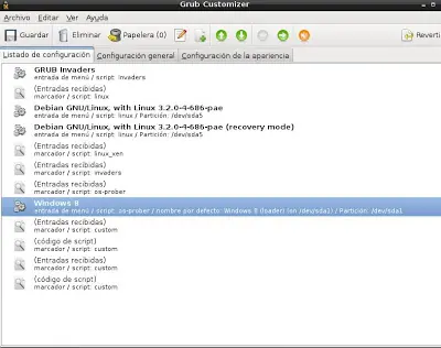 Ya has instalado Debian, ahora edita su arranque... ¡aún m