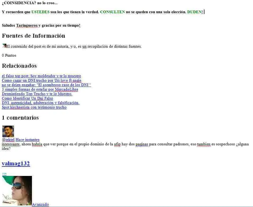denuncia