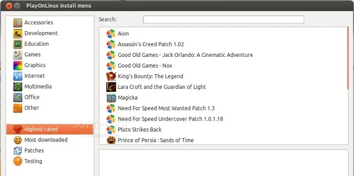 Nueva version de PlayOnLinux 4.2.1