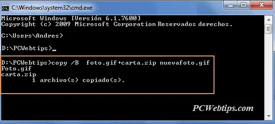 archivos zip
