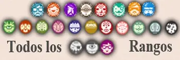 Todas las Medallas y Rangos