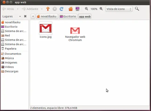 una aplicación web