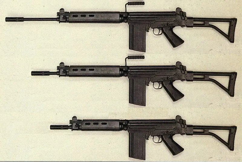 Fusil automatico liviano, pesado y paracaidista!!