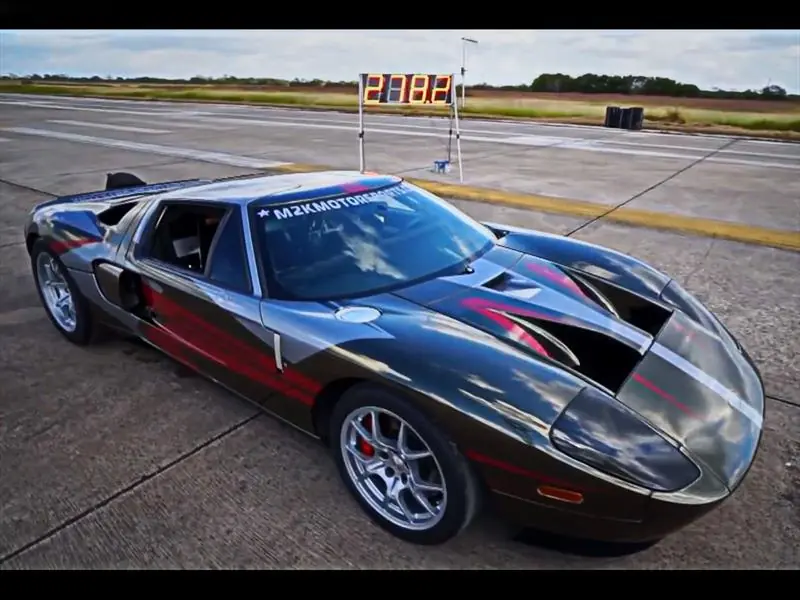Un Ford GT de 2.000 CV rompe un récord a 447.7 Km/h