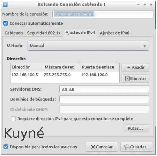 Instalación