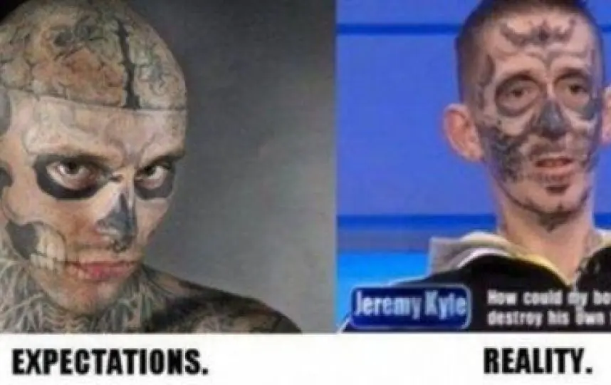 La triste realidad conta tus expectativas [Humor]