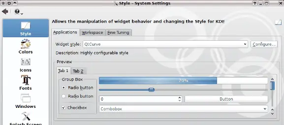 kde