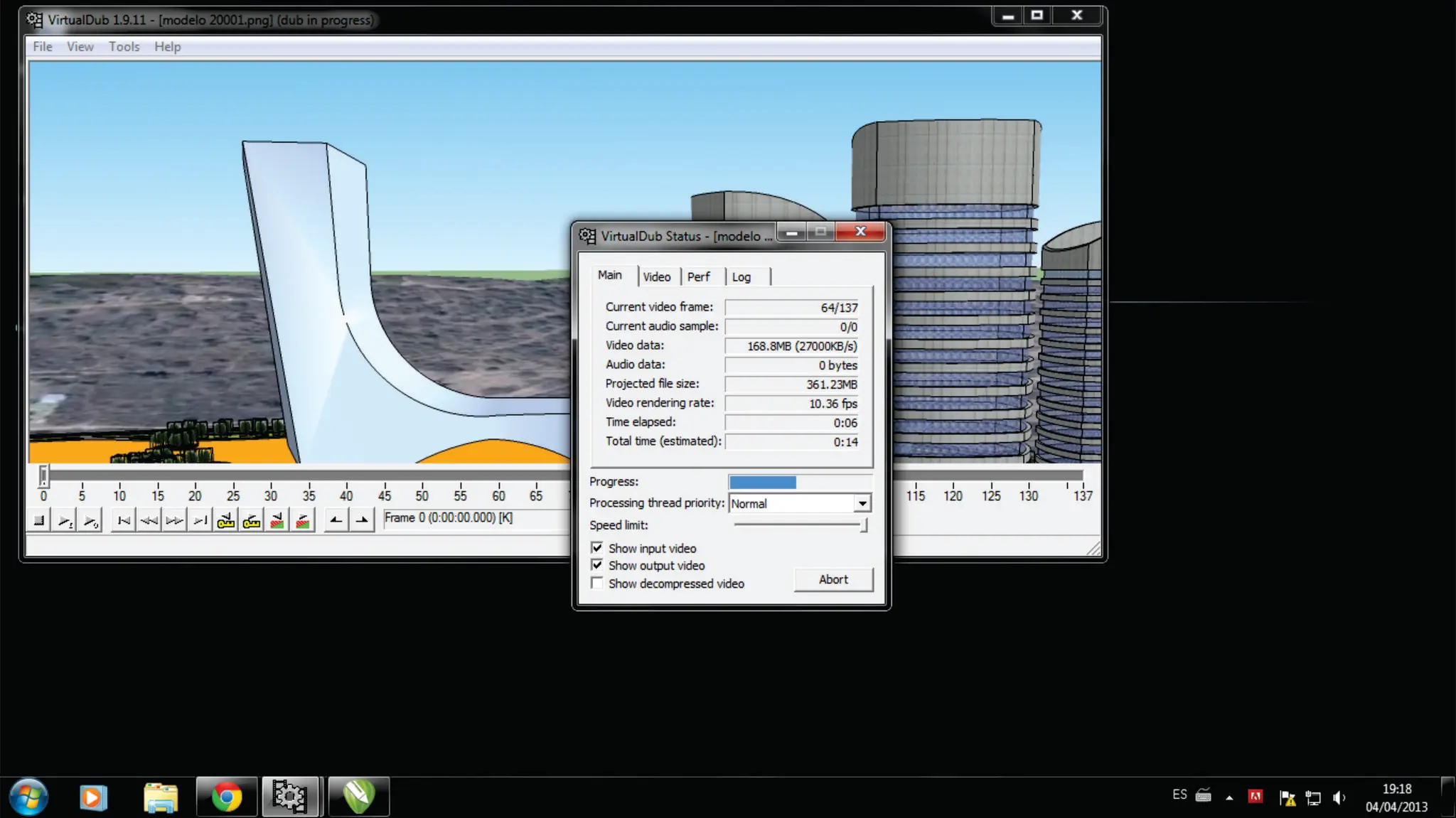 exportar animacion hd